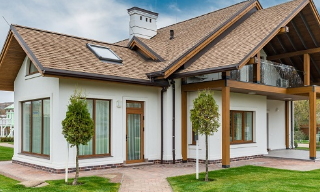 Проект дома с мансардой в щербинке | цена от 305490 рублей от Строй-Щрб